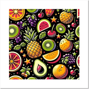 Juicy Fruits Posters and Art